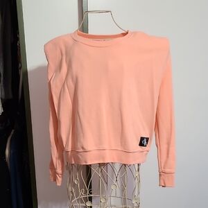 Calvin Klein Peach Sweatshirt